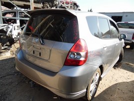 2007 Honda Fit Sport Silver 1.5L AT #A21379